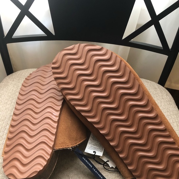 New GAP Cozy Clogs Cognac Suede - Picture 5 of 6